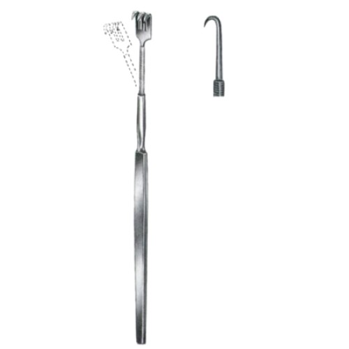 Wound Retractors Sharp 1 Prong  16cm/6 1/4