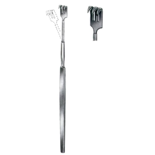 Wound Retractors Sharp 3 Prongs 16cm/6 1/4