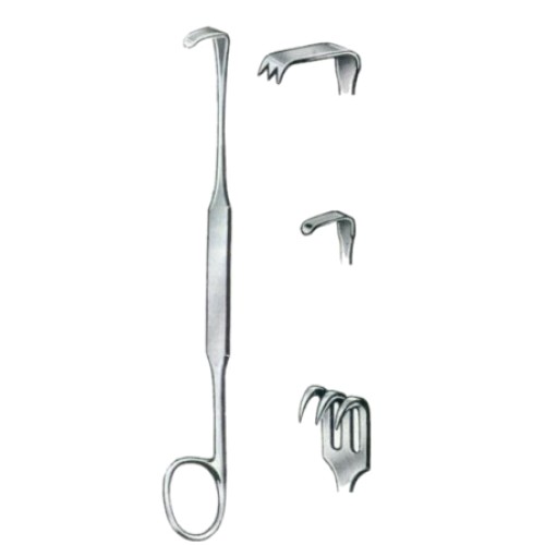 Meyerding Trachea Retractors 16x5mm 18cm/7