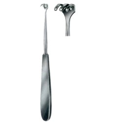 Klapp Tendon Sheath Hooks 3 Prongs 17.5cm/7