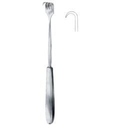 Volkmann Retractors Sharp 1 Prong 23cm/9