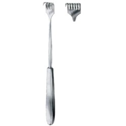 Volkmann Retractors Semi-Sharp 6 Prongs 9x29mm 23cm/9