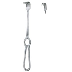Kocher Retractors Sharp 2 Prongs 15x10mm 21.5cm/8 1/2