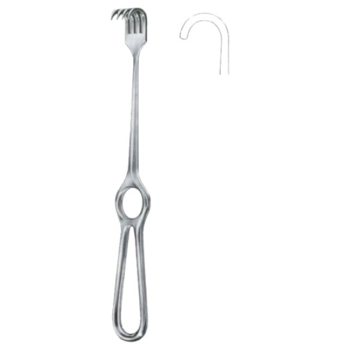 Kocher Retractors Blunt 1 Prong 21.5cm/8 1/2