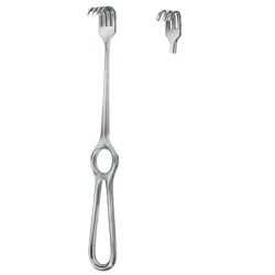 Kocher Retractors Blunt 3 Prongs 15x15mm 21.5cm/8 1/2