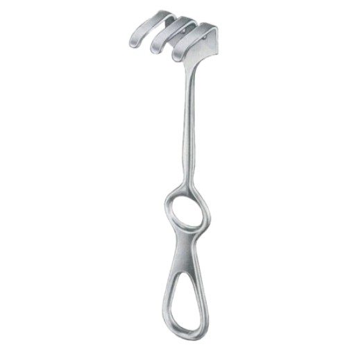 Ollier Retractors 3 Prongs 36x30mm 19.5cm/7 3/4