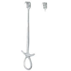 Murphy Retractors Sharp 3 Prongs 22.5cm/9