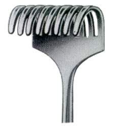 Koerte Retractors Blunt  8 Prongs 26x40mm 24cm/9 1/2