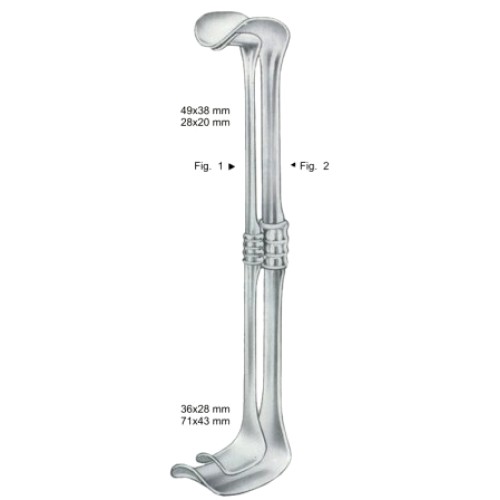 Richardson-Eastman Retractors 36x28mm 28cm/11