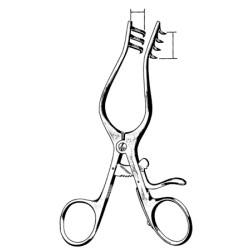 Weitlaner-Wullstein Retractors Blunt 14cm/4 1/2