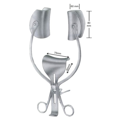 Collin Abdominal Retractors Complete 26cm/10 1/2