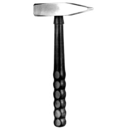 Bone Mallet w/fiber handle, solid steel head 24cm