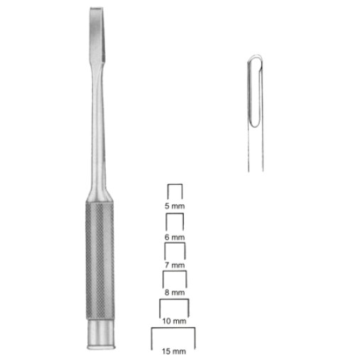 Cloward Bone Gouges   6mm 24cm/9 1/2