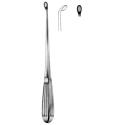 Bruns Bone Curettes 23cm/9