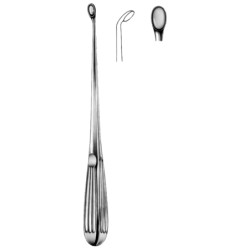 Bruns Bone Curettes 23cm/9
