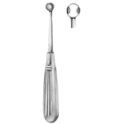 Bruns Bone Curettes 17cm/6 3/4