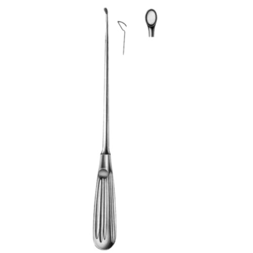 Bone Curettes 6.0mm 25cm/10