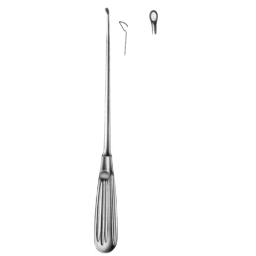 Bone Curettes 4.4mm 25cm/10