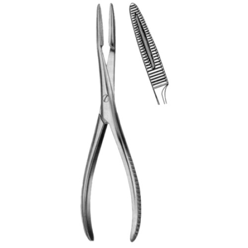 Bone Holding Forceps SJ Curved on Flat 20cm/8