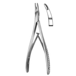 Lempert Bone Rongeur Forceps BJ Curved 19cm/7 1/2