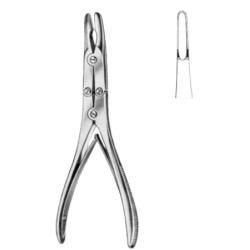 Bohler Bone Rongeur Forceps Straight M/Action 15cm/6