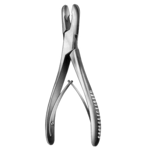 Luer Bone Rongeur Forceps BJ Straight 18.5cm/7 1/4