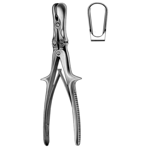 Stille-Luer Bone Rongeur Forceps M/Action 27cm/10 1/2