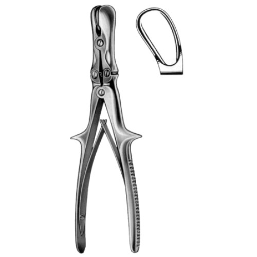 Stille-Luer Bone Rongeur Forceps M/Action 27cm/10 1/2