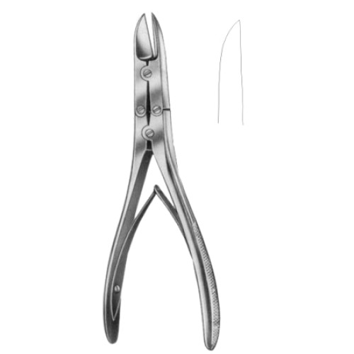 Ruskin-Liston Bone Cutting Forceps Straight M/Action 18.5cm/7 1/4