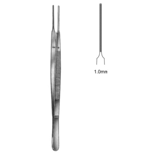 DeBakey-Gerald Tissue Fcps Atrauma 1.0mm 15cm