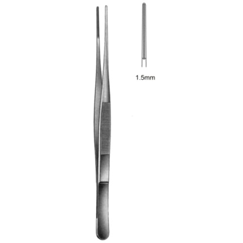 DeBakey-Diethrich Fcps Atrauma 1.5mm, 15.0cm