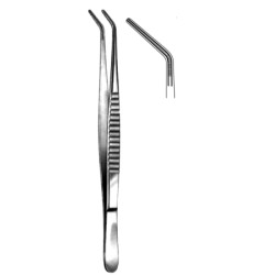 DeBakey Atraumatic Tissue Fcps 2mm ang. 24cm