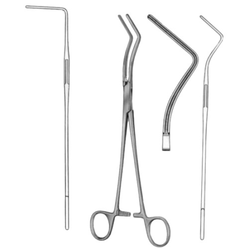 Lees Atrauma Bronchus Clamps BJ 25cm/10