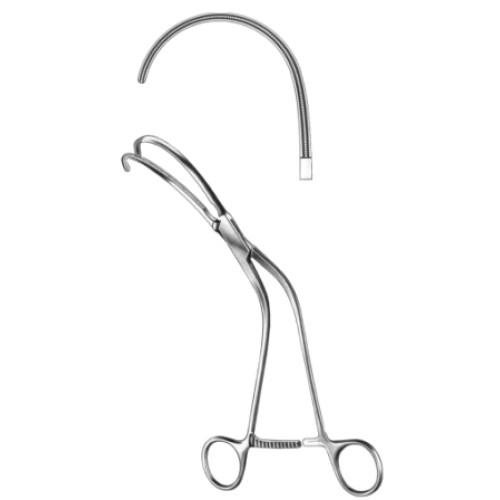 Weber Atrauma Aortic Clamps BJ 26cm/10 1/4