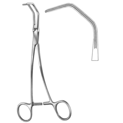 Satinsky/De Bakey Atrauma Tangential Occlusion Clamps BJ 25cm/10