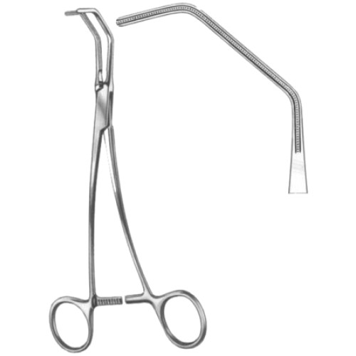 Satinsky/De Bakey Atrauma Tangential Occlusion Clamps BJ 27cm/10 1/2