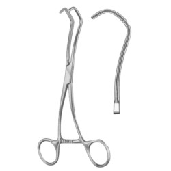 Derra-De Bakey Atrauma Anastomosis BJ Clamps 17cm/6 3/4