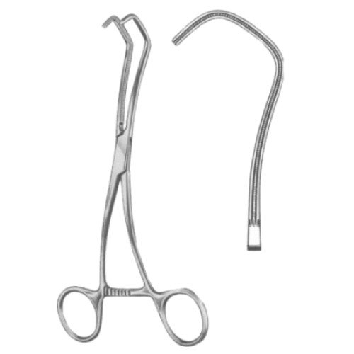 Derra-De Bakey Atrauma Anastomosis BJ Clamps 17cm/6 3/4