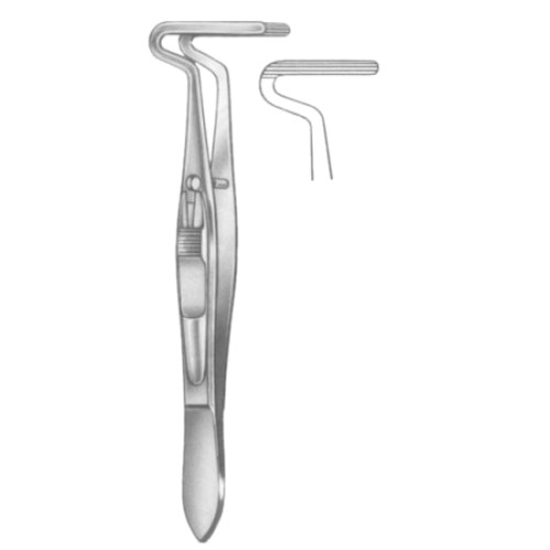 Berke Strabismus Forceps 10cm/4