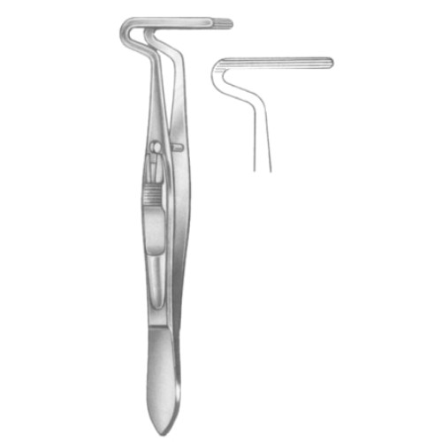 Berke Strabismus Forceps 10cm/4