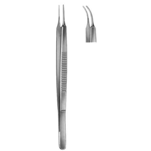 Stevens Iris Forceps Curved 10.5cm/4 1/4