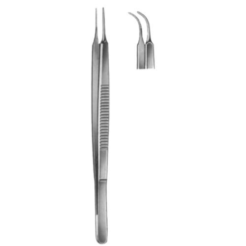 Stevens Iris Forceps Full Curved 10.5cm/4 1/4