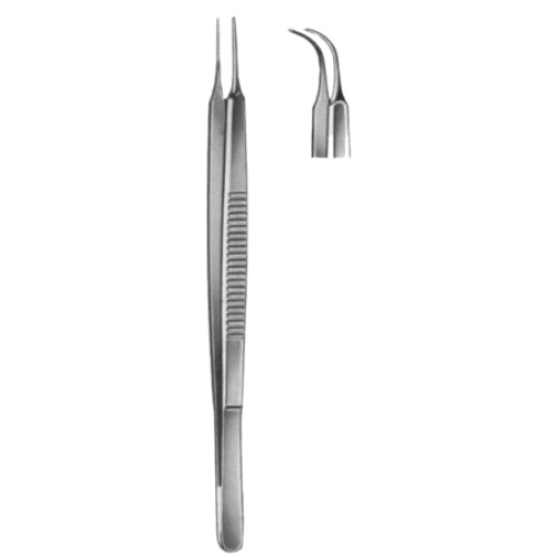 Stevens Iris Forceps Full Curved 1:2 10.5cm/4 1/4