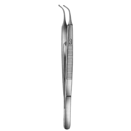 Stevens Iris Forceps Curved 1:2 11cm/4 1/2