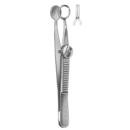 Lambert Trochoma Forceps 9cm/3 1/2