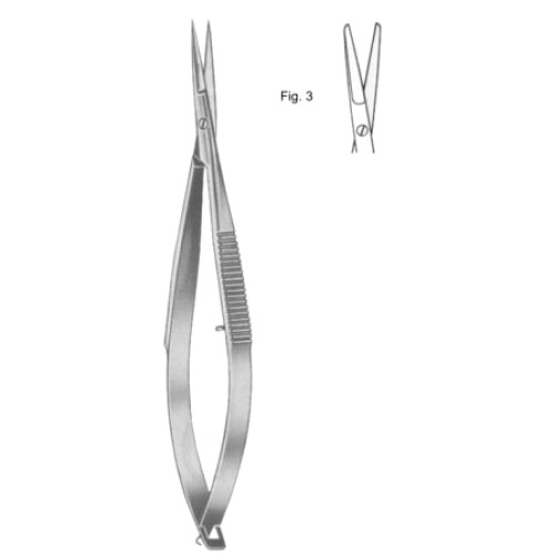 Noyes Iridectomy Scissors 12cm/4 3/4