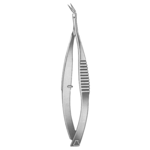 Vannas Iridectomy Scissors Angular 8cm/3 1/4