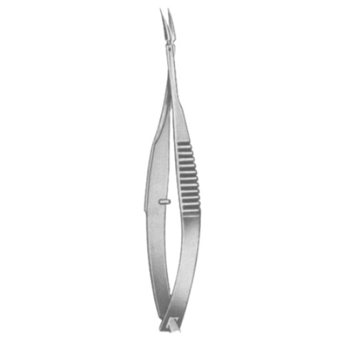 Vannas Mod, Tubingen Iridectomy Scissors Curved 8.5cm/3 1/2