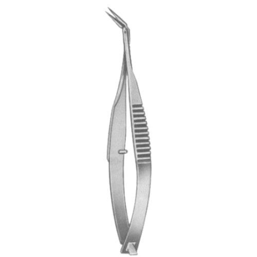 Vannas Mod, Tubingen Iridectomy Scissors Angular 8.5cm/3 1/2