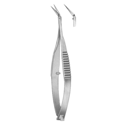 Vannas Mod, Tubingen Iridectomy Scissors Angular 8.5cm/3 1/2